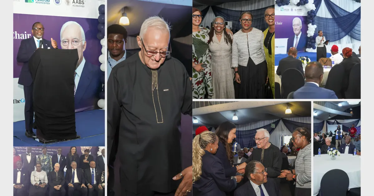 Lagos Business School Unveils Endowed Chair to Honour Founding Dean Professor Albert Alos