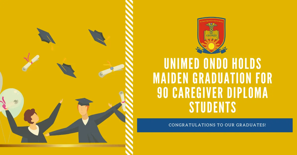 UNIMED Ondo Holds Maiden Graduation for 90 Caregiver Diploma Students