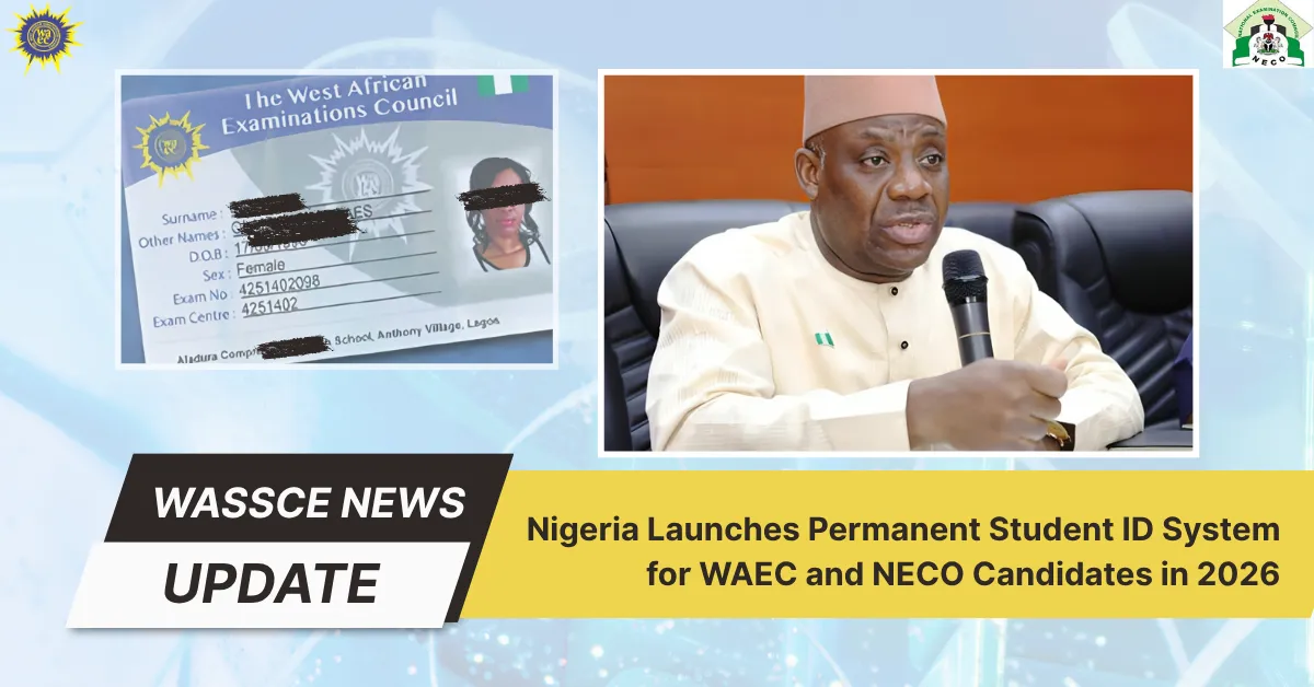 Nigeria Launches Permanent Student ID System for WAEC and NECO Candidates in 2026