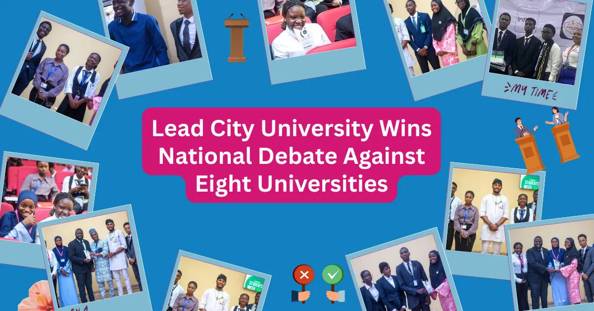 Lead City University Wins National Debate Against Eight Universities