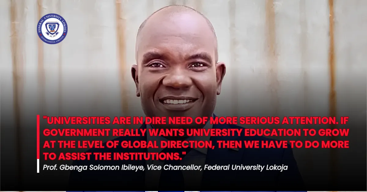 FUL VC Calls for Higher Government Funding as Infrastructure Gaps Persist