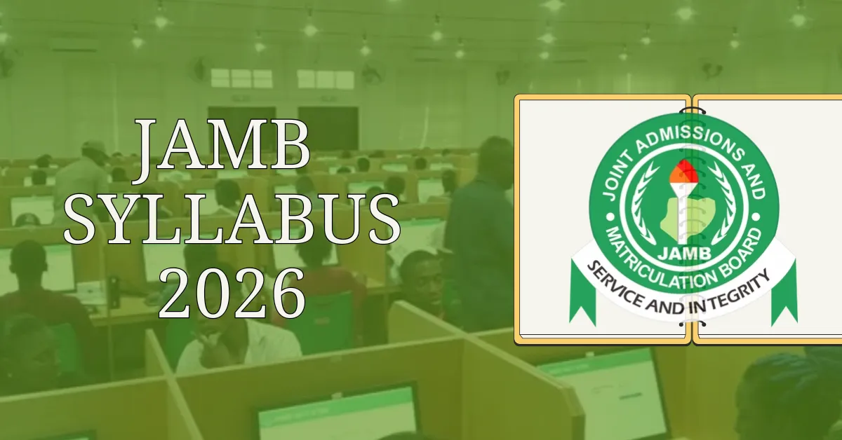Official JAMB Syllabus for UTME Candidates 2026