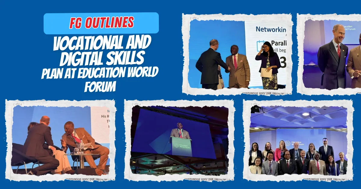 FG Outlines Vocational and Digital Skills Plan at Education World Forum