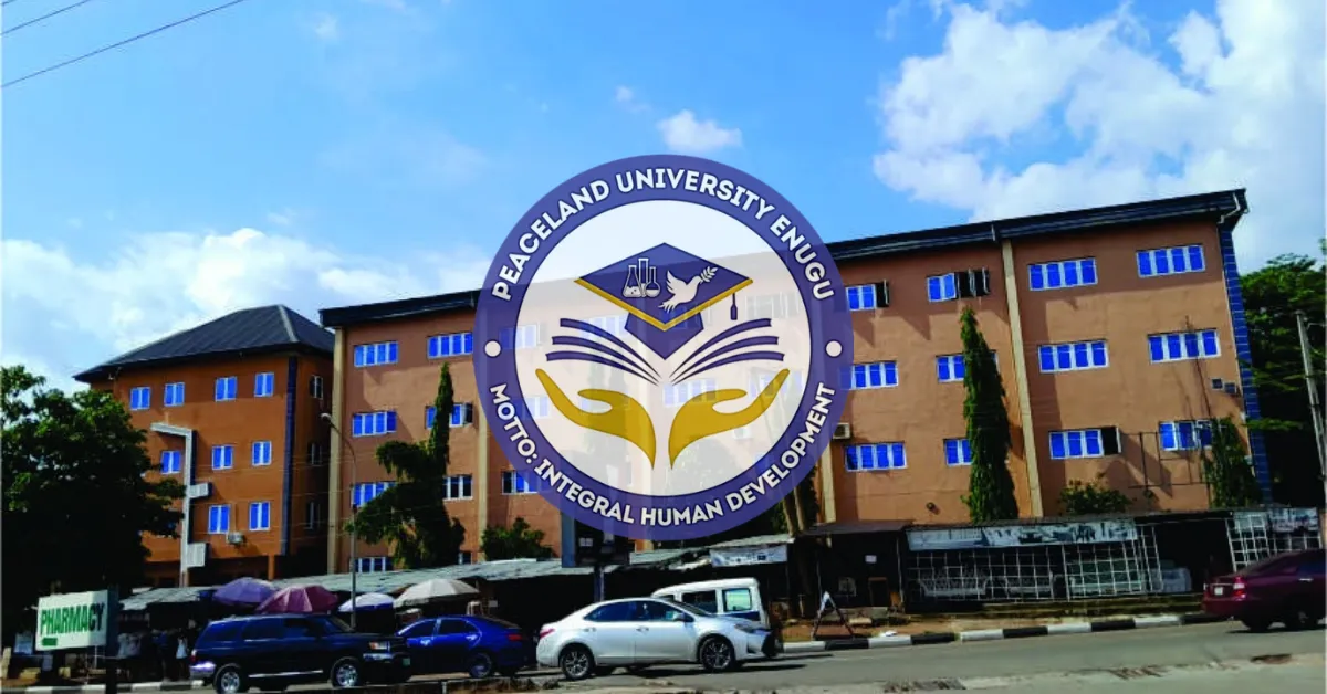 Peaceland University Post UTME Screening Form 2026/2027 