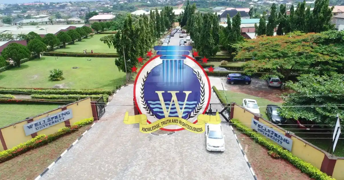 Wellspring University Post UTME Screening Form 2026/2027 