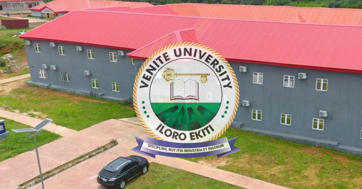 Venite University Post UTME Screening Form 2026/2027 Academic Session