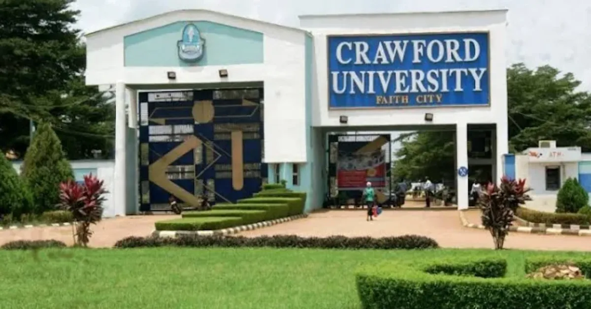 Crawford University Post UTME Screening Form 2026/2027 Admission