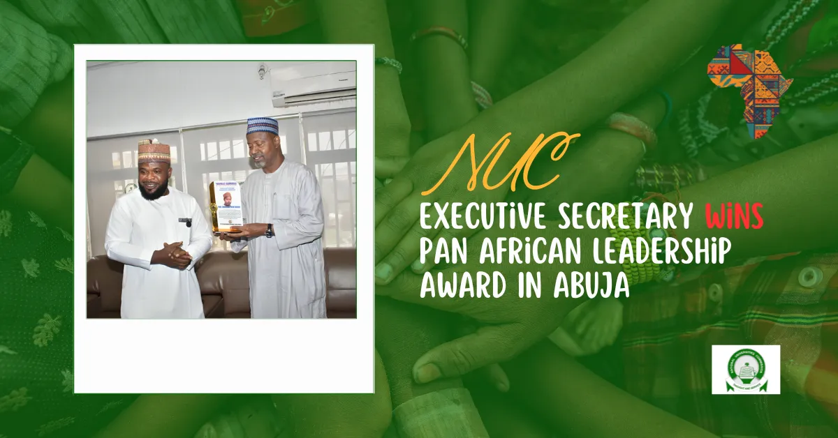NUC Executive Secretary Wins Pan African Leadership Award In Abuja