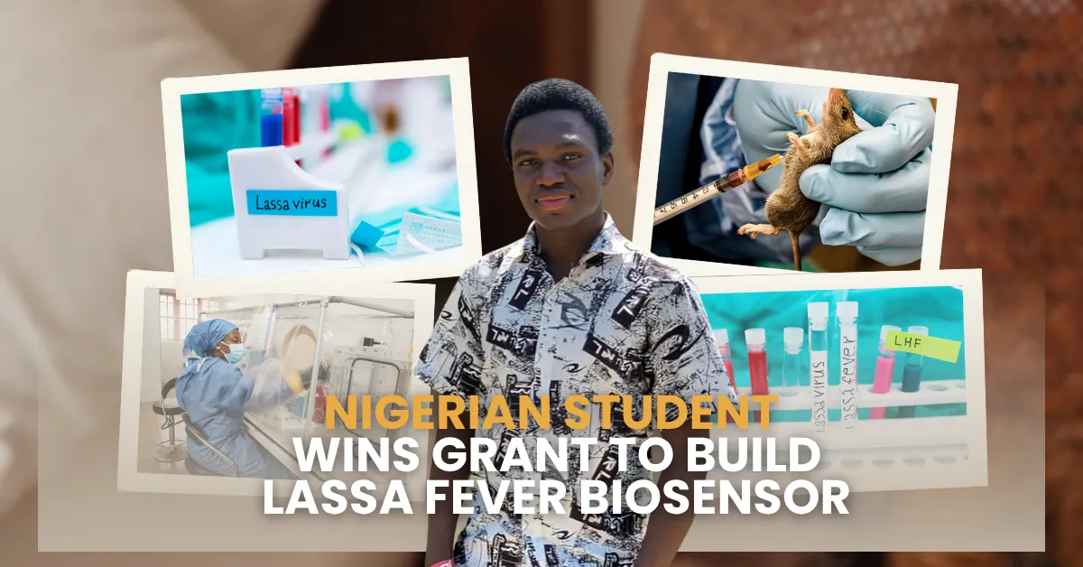 Nigerian Student Wins Grant To Build Lassa Fever Biosensor