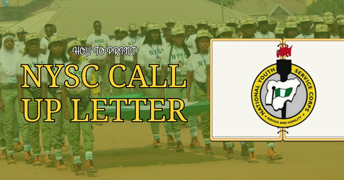 How to Print NYSC Call Up Letter 2026 Batch B Stream I
