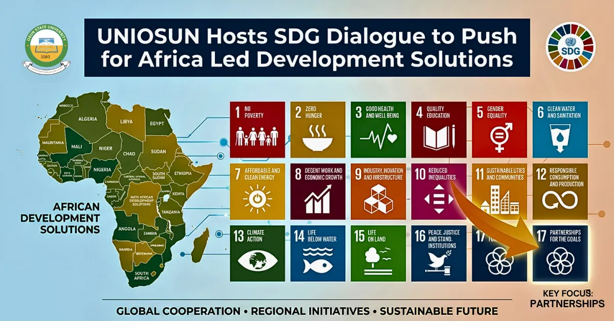 UNIOSUN Hosts SDG Dialogue to Push for Africa Led Development Solutions
