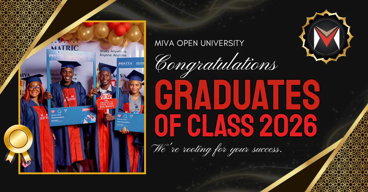 Miva Open University Graduates Pioneer Students in Lagos