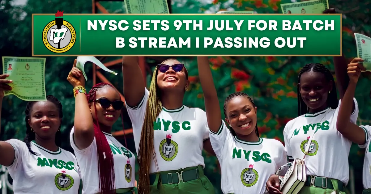 NYSC Sets 9th July for Batch B Stream I Passing Out