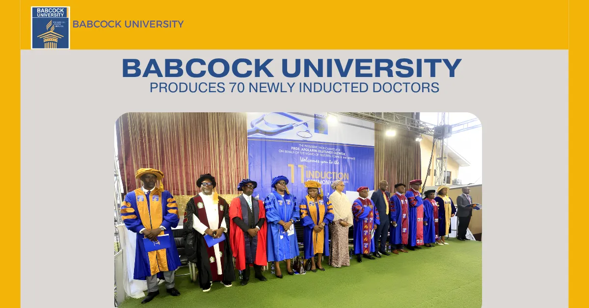 Babcock University Produces 70 Newly Inducted Doctors