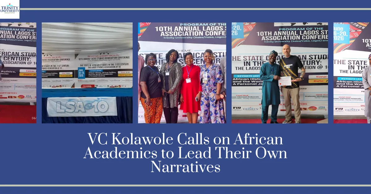 VC Kolawole Calls on African Academics to Lead Their Own Narratives