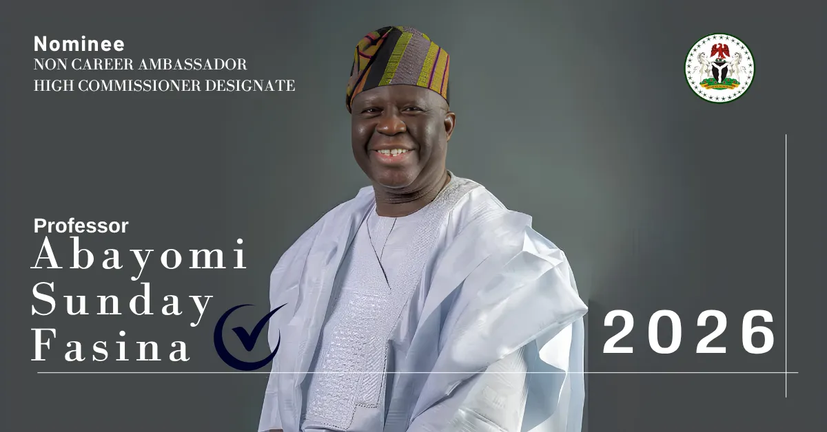 Fasina's Ambassador Nomination Praised by Dons and NANS