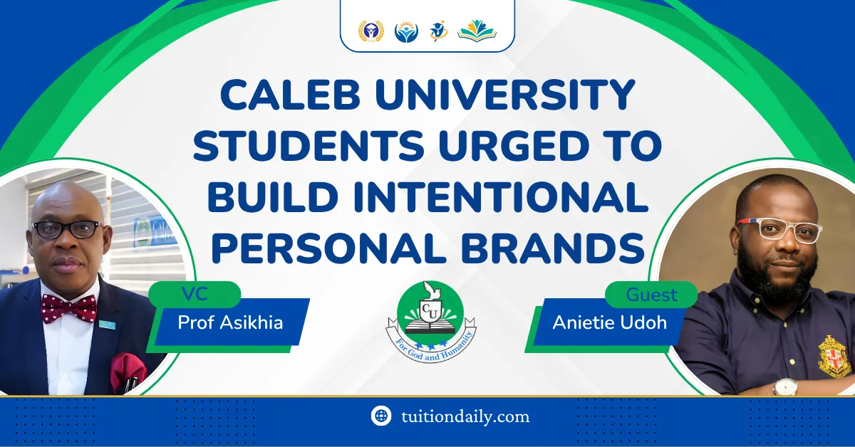 Caleb University Students Urged to Build Intentional Personal Brands