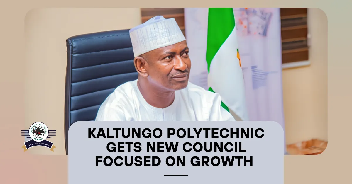 Kaltungo Polytechnic Gets New Council Focused on Growth  