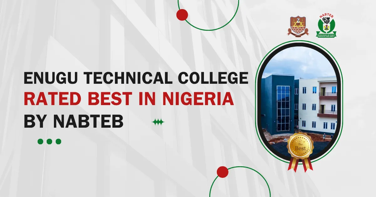 Enugu Technical College Rated Best in Nigeria by NABTEB