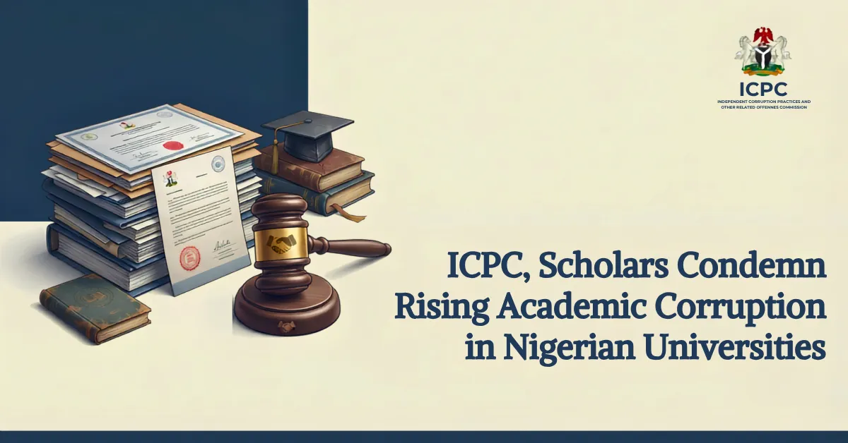 ICPC, Scholars Condemn Rising Academic Corruption in Nigerian Universities