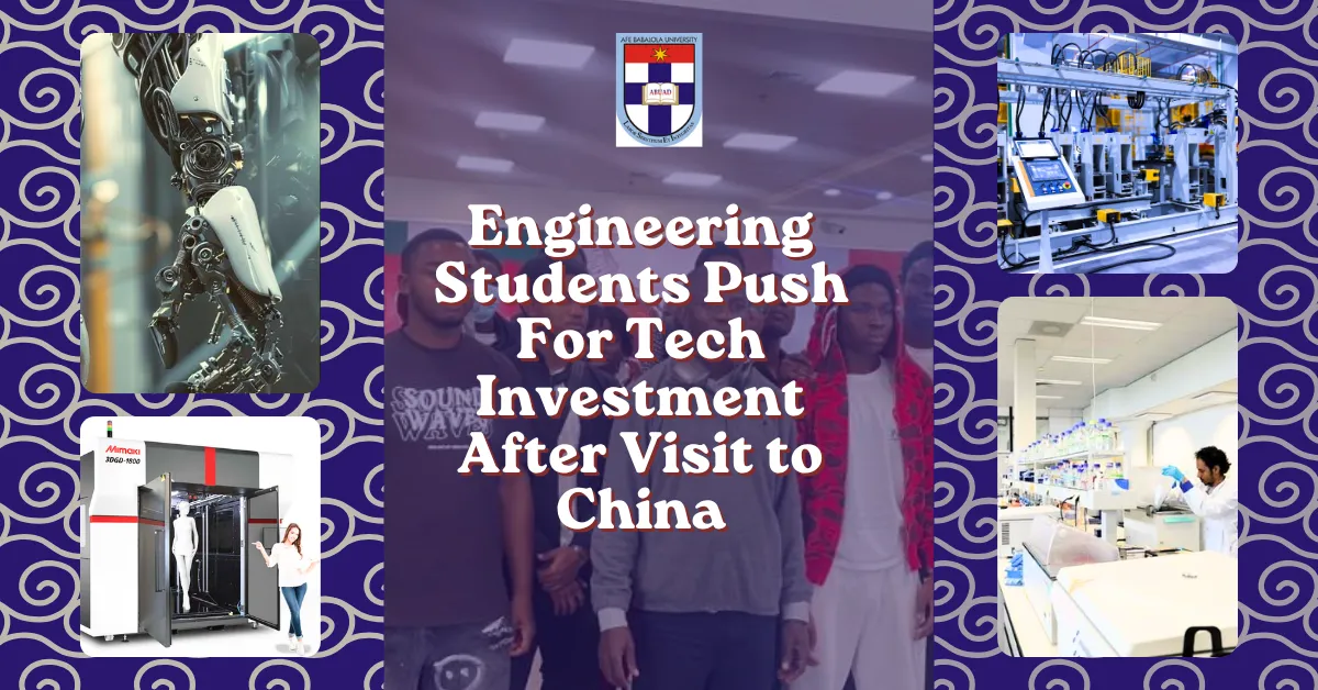 Engineering Students Push For Tech Investment After Visit to China