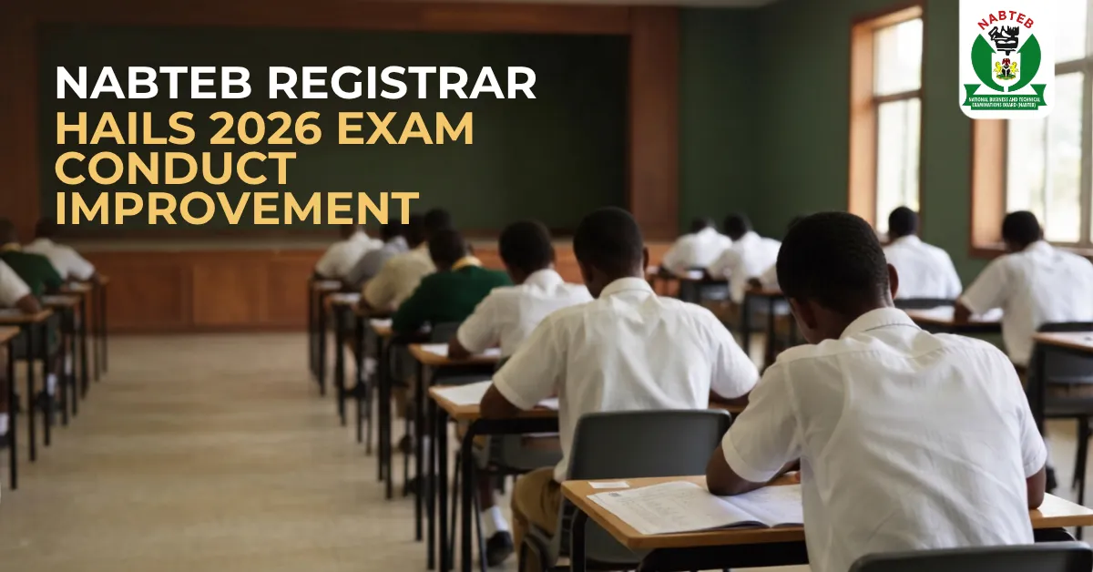 NABTEB Registrar Hails 2026 Exam Conduct Improvement 
