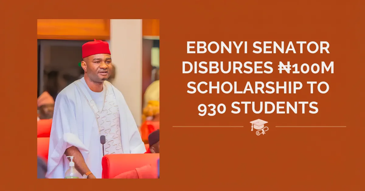 Ebonyi Senator Disburses ₦100m Scholarship to 930 Students
