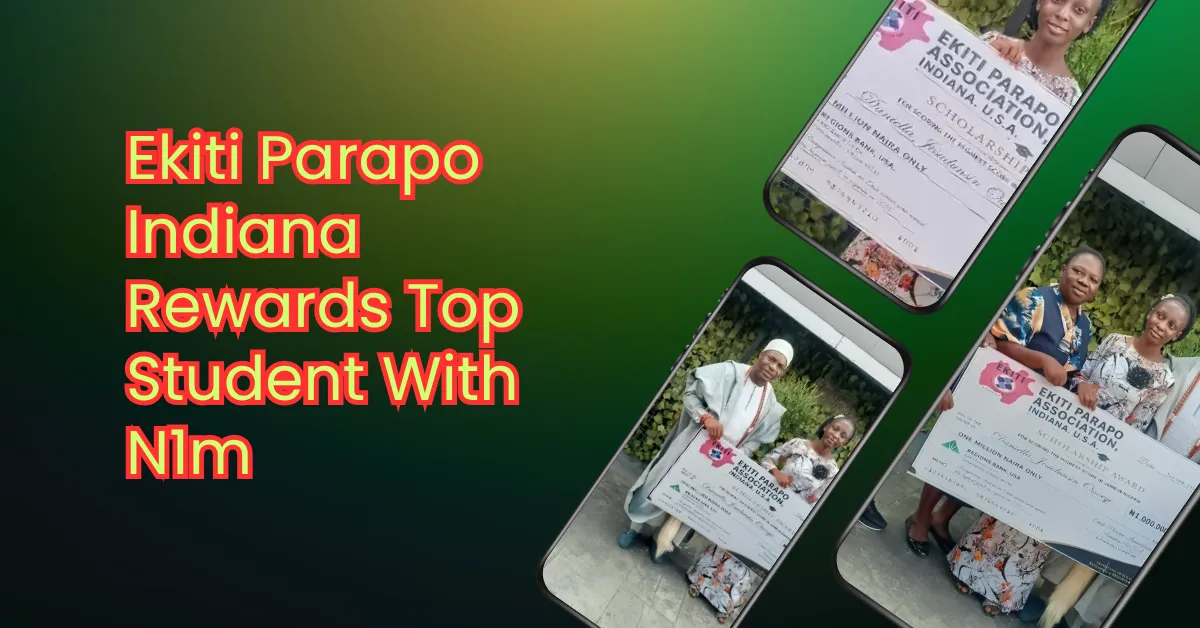 Ekiti Parapo Indiana Rewards Top Student With N1m