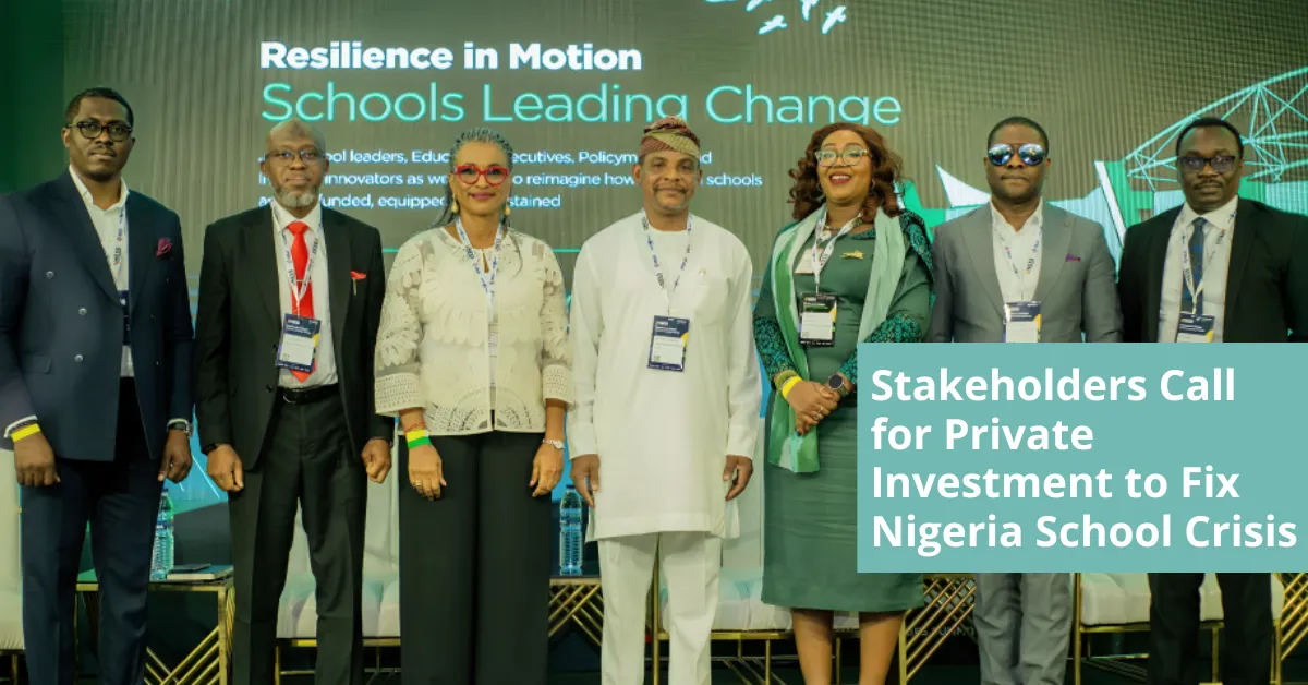 Stakeholders Call for Private Investment to Fix Nigeria School Crisis