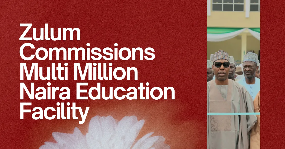 Zulum Commissions Multi Million Naira Education Facility