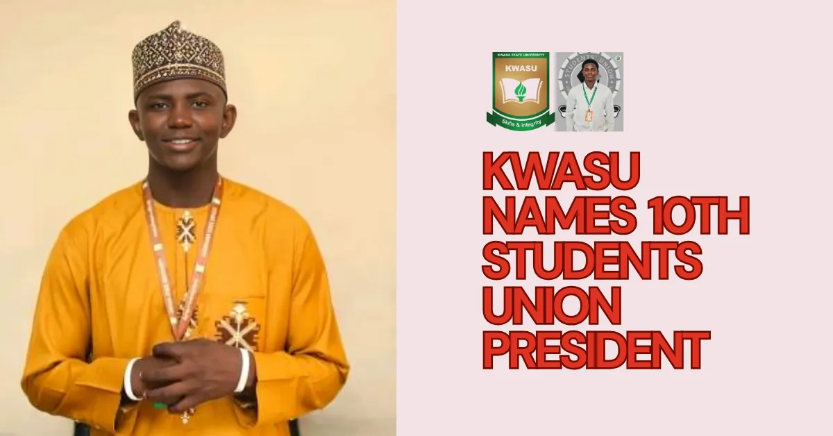 KWASU Names 10th Students Union President
