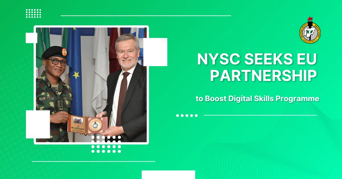 NYSC Seeks EU Partnership to Boost Digital Skills Programme