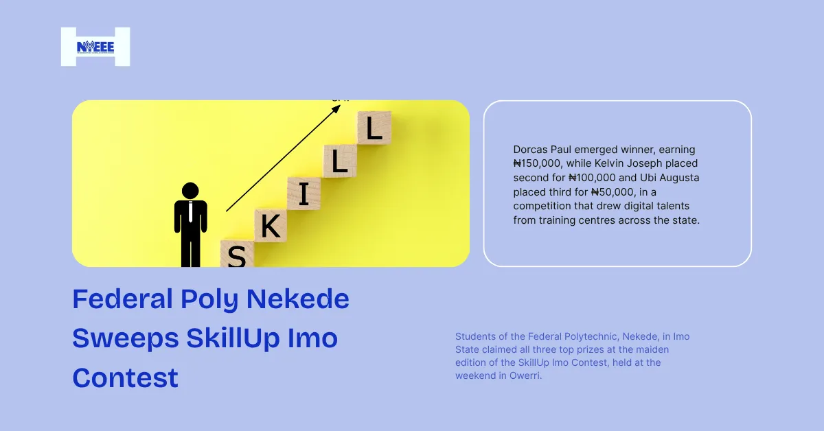Federal Poly Nekede Sweeps SkillUp Imo Contest