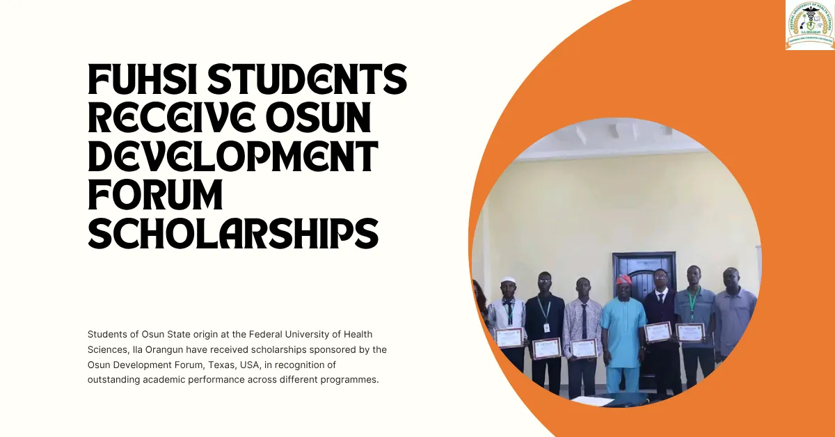 FUHSI Students Receive Osun Development Forum Scholarships