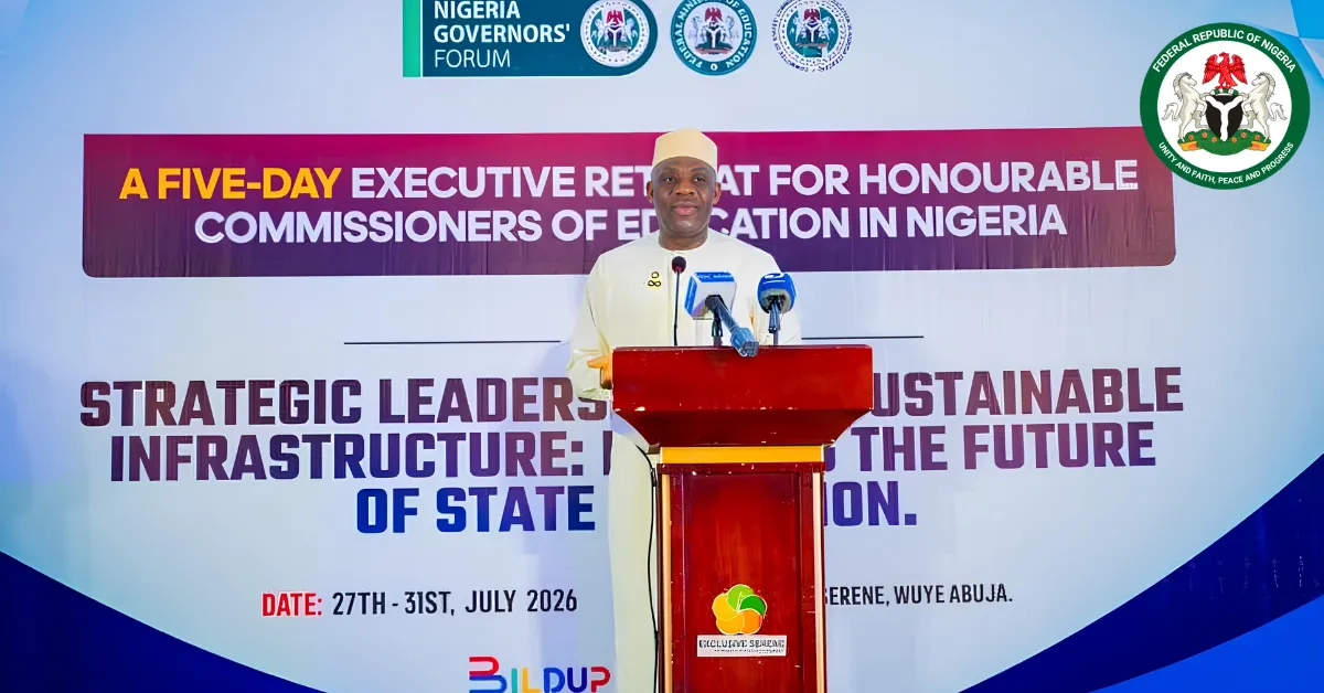 Education Minister Tasks States on Investment in Quality Schooling