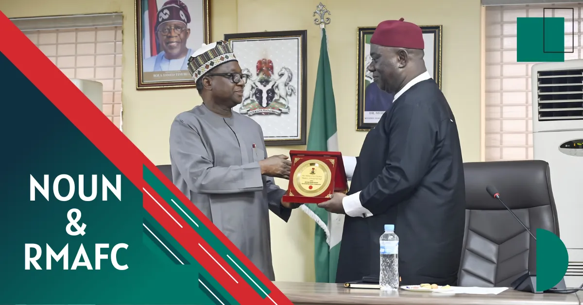 NOUN and RMAFC Agree on Fiscal Research Partnership