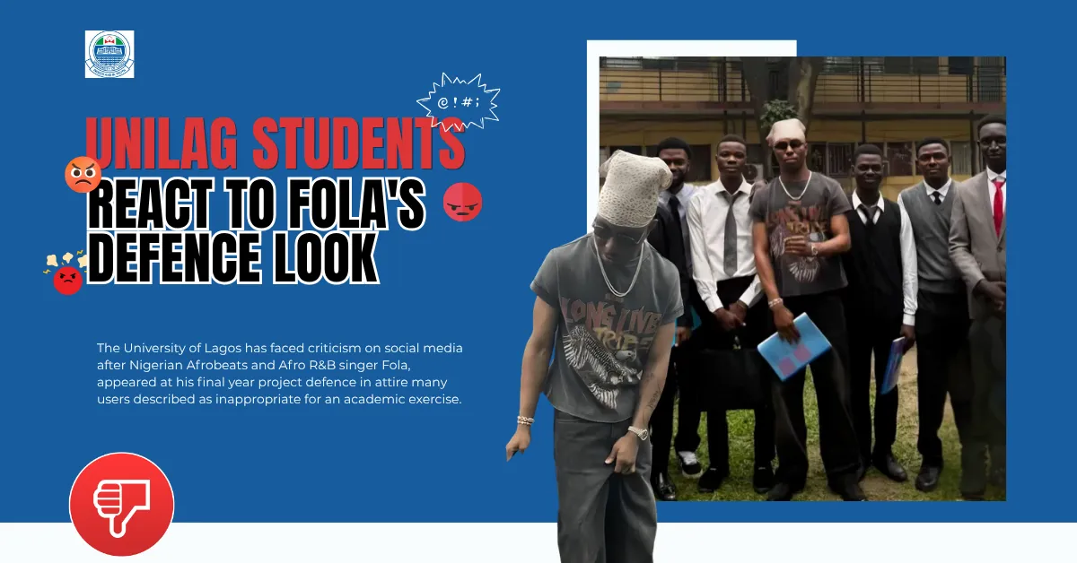 UNILAG Students React To Fola's Defence Look