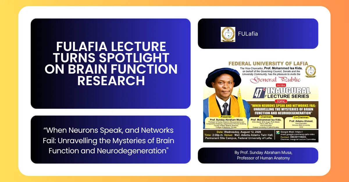 FULafia Lecture Turns Spotlight On Brain Function Research
