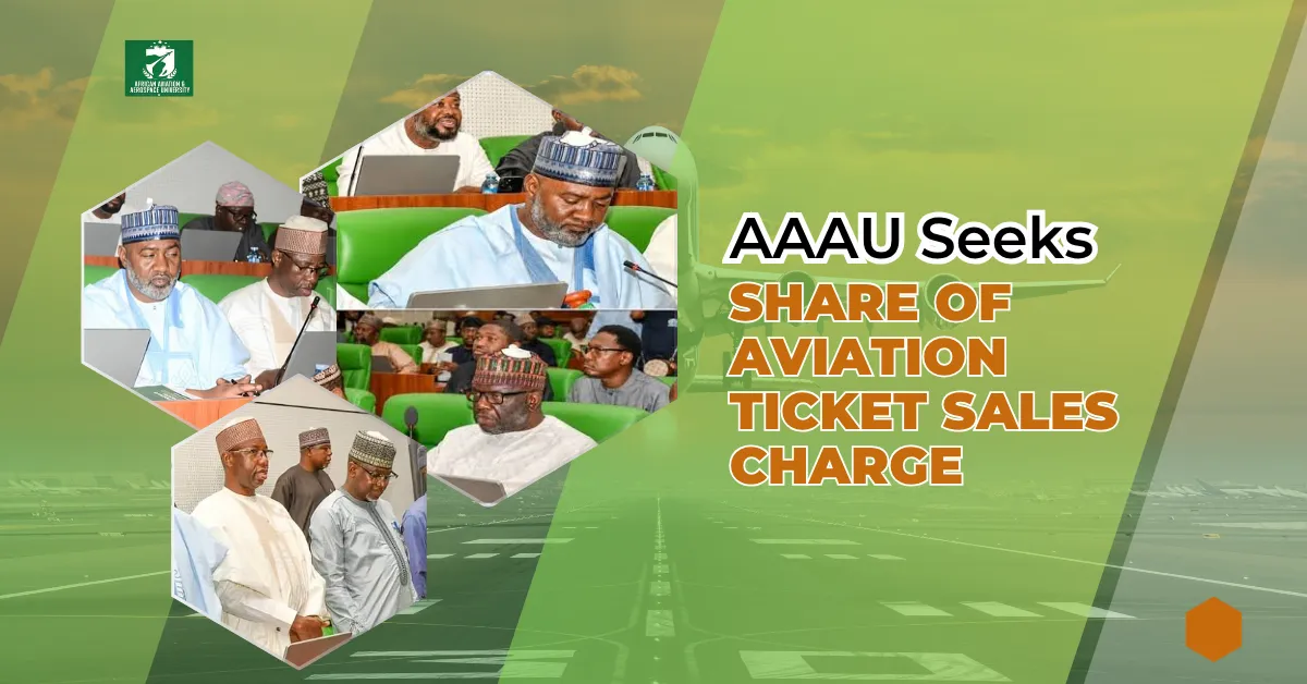 AAAU Seeks Share Of Aviation Ticket Sales Charge