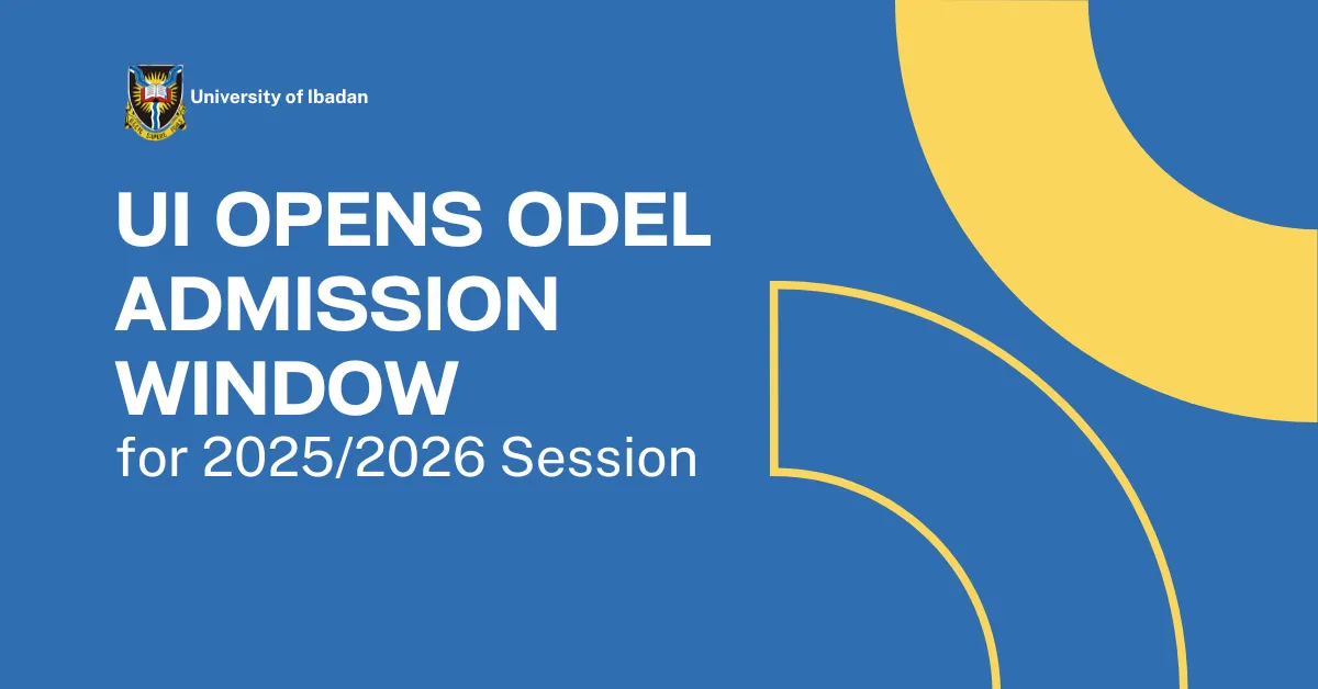 UI Opens ODeL Admission Window for 2025/2026 Session