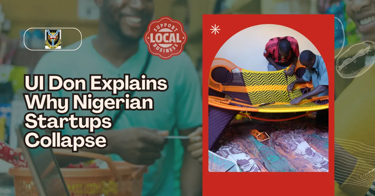 UI Don Explains Why Nigerian Startups Collapse