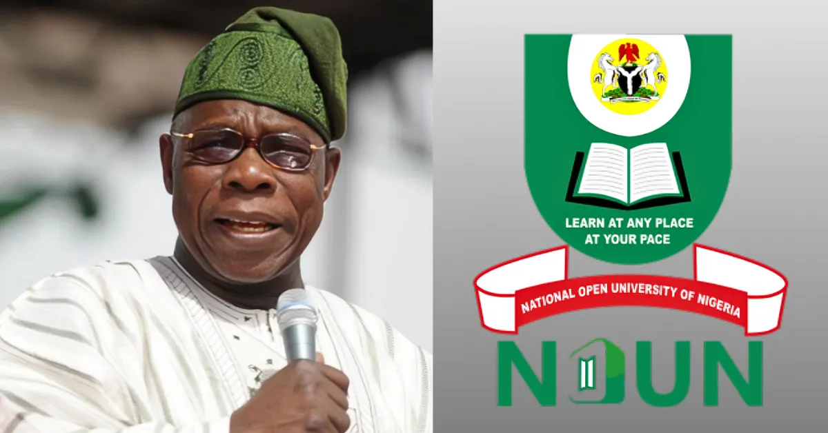 Obasanjo Pushes for AI Integration and Law Programme Revival at NOUN