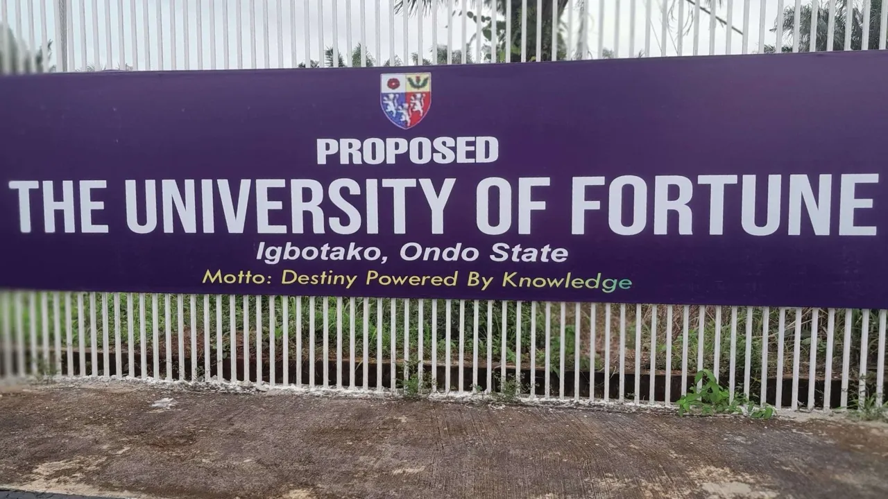 NUC Approves 17 Degree Programmes at the University of Fortune, Ondo State