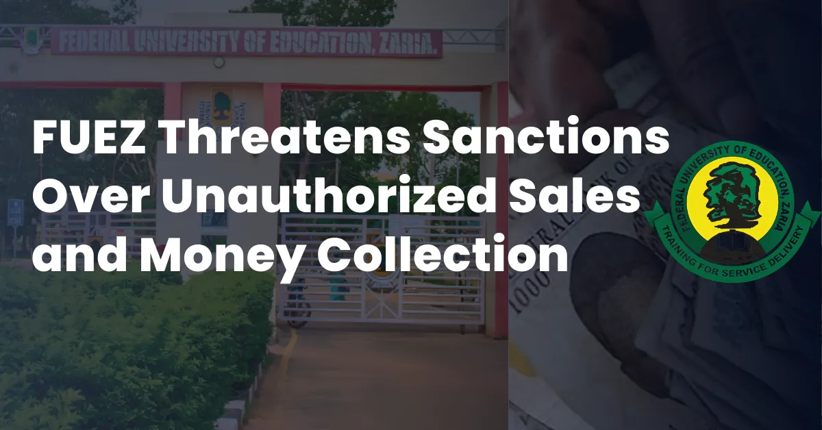 FUEZ Threatens Sanctions Over Unauthorized Sales and Money Collection
