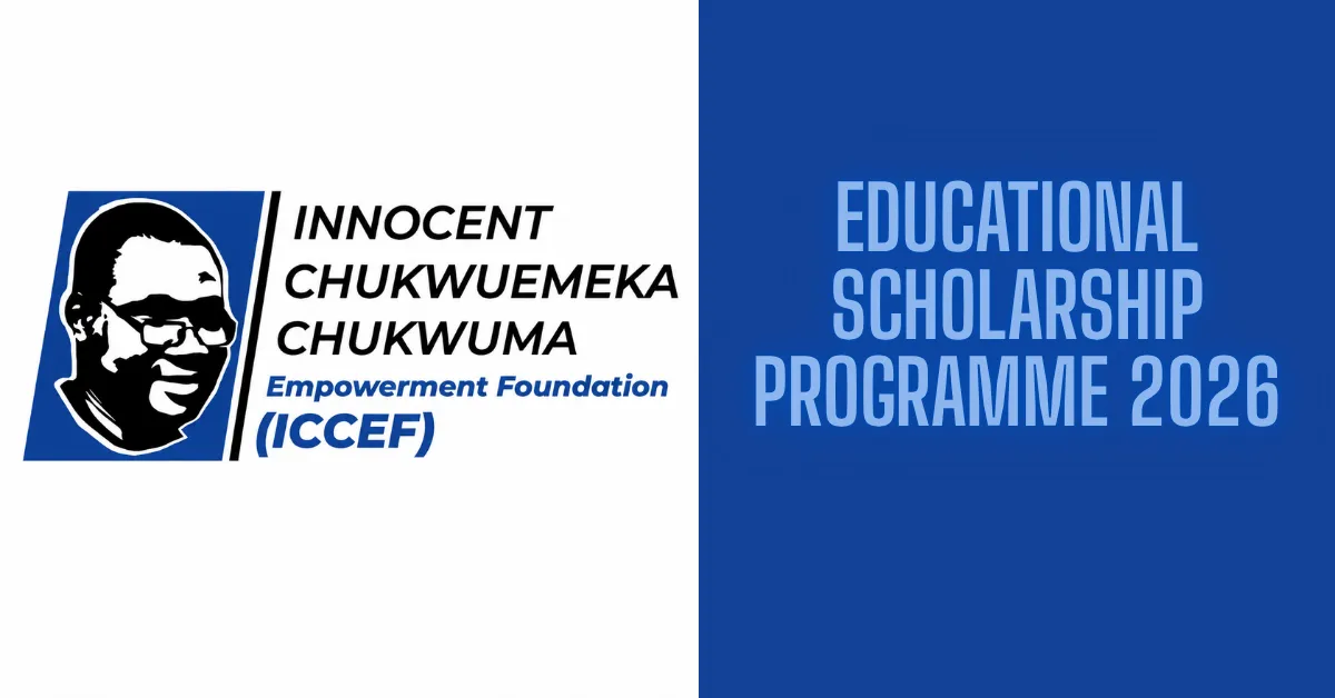ICCEF Educational Scholarship Programme 2026 Registration